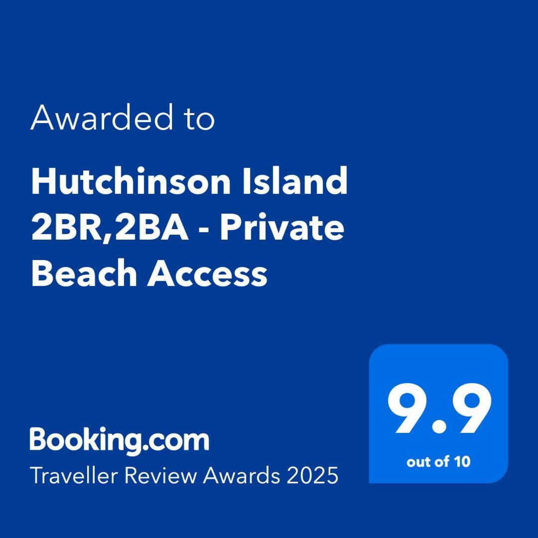 Hutchinson Island 2Br,2Ba - Private Beach Access Fort Pierce Bagian luar foto